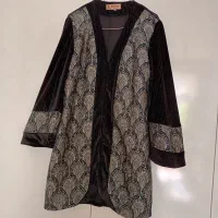 مانتو مخمل مجلسی