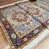 جفت قالیچه دستباف زمینه روشن هریس|فرش|تهران, اکباتان|دیوار
