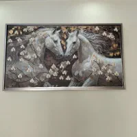 تابلو دیواری تلفیقی با کار دست