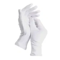 دستکش سفید نخی