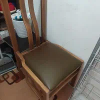 قاب با قهوه .صندلی چوبی|حراج|فولادشهر, C1|دیوار