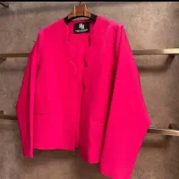 مانتو کتی ژاکارد کتی مزونی سوزن دوزی تاناکورا