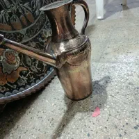 آفتابه مسی قاجاری|کلکسیون اشیاء عتیقه|خرمدره, |دیوار