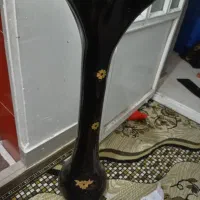 گلدان بلند شیشه ای..