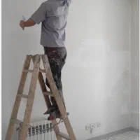 نقاشی ساختمان ودرب حیاط همچنین اسکلت اهن|خدمات پیشه و مهارت|الیگودرز, |دیوار