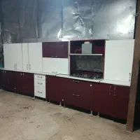 فروش کابینت دست دوم هایگلاس ترک سینگ هود گاز|مصالح و تجهیزات ساختمان|تهران, علی‌آباد|دیوار