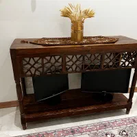 کنسول چوبی