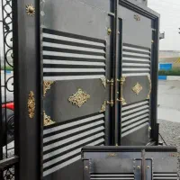 درب مدرن و فرفورژه، امنیت و زیبایی|مصالح و تجهیزات ساختمان|آمل, |دیوار