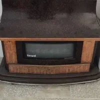 بخاری گازی طرح شومینه