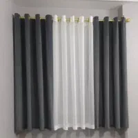 پرده آماده دنیز باجک فرهنگیان|پرده، رانر، رومیزی|قم, باجک دو|دیوار