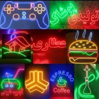LED نئون لایت باکس بک لایت کامپوزیت چنلیوم مهرفوری