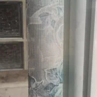 پرده نقش گل