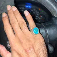 انگشتر فیروزه نقره اصل
