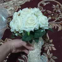 گل عروس نو|گل مصنوعی|یاسوج, |دیوار