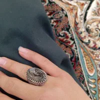 انگشتر نقره سنگ شجر|جواهرات|سقز, |دیوار