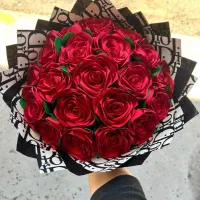 تخفیف دسته گل روبانی