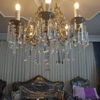 یک عدد لوستر نیک فرجام ۸ مشعل|لوستر و چراغ آویز|مشهد, آزادشهر|دیوار