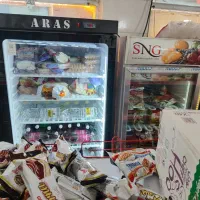 2عددفریزر تک درب ایستاده فروشگاهی