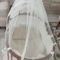 گهواره تمام چوبی|تخت و صندلی بچه|تهران, حسین‌آباد|دیوار