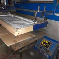 دستگاه چاپ سیلک و پمپ باد ۳۵۰ لیتری|ابزارآلات|کردکوی, |دیوار