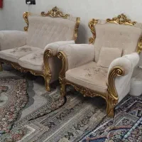 مبل سلطنتی هفت نفره|مبلمان خانگی و میز عسلی|نسیم‌شهر, |دیوار