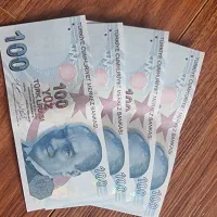 ۴ اسکناس ۱۰۰ لیر ترکیه ۲۰۰۹ ، سالم سریال پشت سر هم