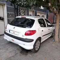 پژو 206 تیپ2 سفید مدل 91 کارشناسی شده|خودرو سواری و وانت|کرج, ساسانی (قلمستان)|دیوار