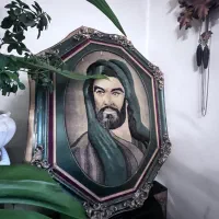 تابلو فرش دستباف برجسته قدیمی کلکسیونی