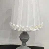 آباژور رومیزی توسی رنگ