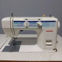 چرخ خیاطی ژانومه همه کاره|چرخ خیاطی و ریسندگی|رشت, ولکس|دیوار