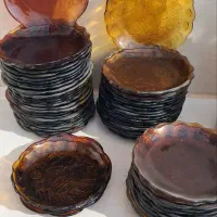 قلیان و بشقاب عتیقه ی قدیمی