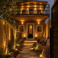 رهن و اجاره طبقه بالا کلبه چوبی