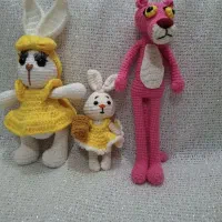 عروسک های دستبافت