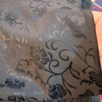 یک قواره پارچه  چادرمشکی بسیار شیک‌ مناسب مجالس