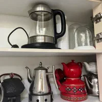 چایی ساز برقی Gosonic و اسپرسوساز Telionix|سماور، چای‌ساز، قهوه‌ساز|قزوین, |دیوار