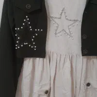 لباس سارافون کت دخترانه