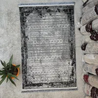 فرش ماشینی۱/۵و۴و۶و۹ متری مدرن فانتزی نقره‌ای مشکی|فرش|تهران, بازار|دیوار