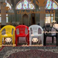 صندلی پلاستیکی  باغی  طرح بیتا هیت نهارخوری مسجد