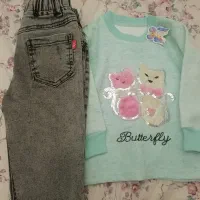 تعدادی لباس دخترانه۳الی۴سال|کفش و لباس بچه|ماکو, |دیوار