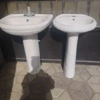 دو عدد روشویی سرامیک