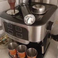 دستگاه اسپرسو ساز قهوه و لته ساز همراه پخش بخار