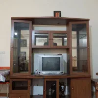 ویترین دکوری و جای تلویزیون