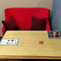 مبل و میز صندلی  کافه و رستورانی فقط ۱۲۰ م