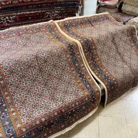 جفت قالیچه گل ابریشم