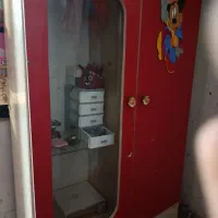 کمد کودک قرمز