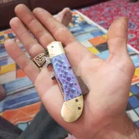 کارد دستساز زنجان،دنده ای.قدیمی انتیک