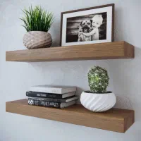 انواع شلف دیواری بسیار زیبا|کتابخانه، شلف، قفسههای دیواری|گرگان, |دیوار