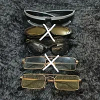 عینک آفتابی زنانه به همراه کاور و دستمال فقط ۱۹۸ت