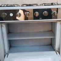 اجاق گاز۵شعله طرح فر|اجاق گاز و لوازم برقی پختوپز|محمدیه-قزوین, |دیوار