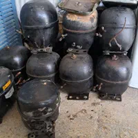 موتور یخچال فریزر ساید ویترینی صنعتی کمپرسور یخچال